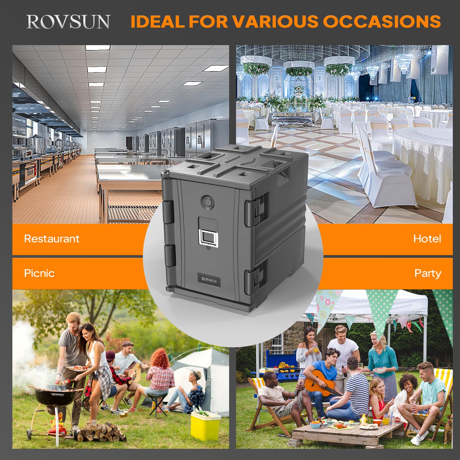 How to Choose the Right Rovsun Insulated Food Pan Carrier?