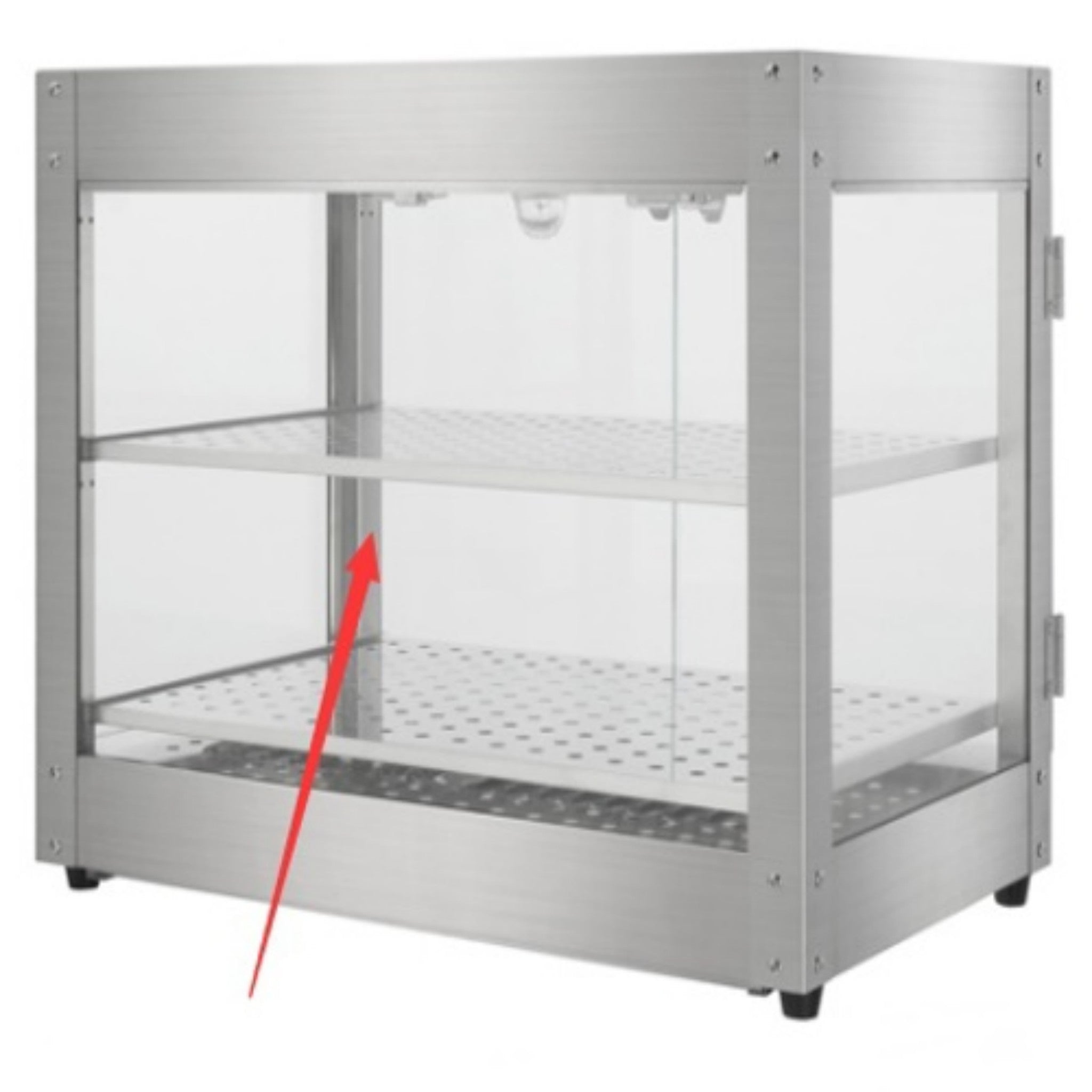 ROVSUN NB-02 Back Glass for 24" Heated Display Case