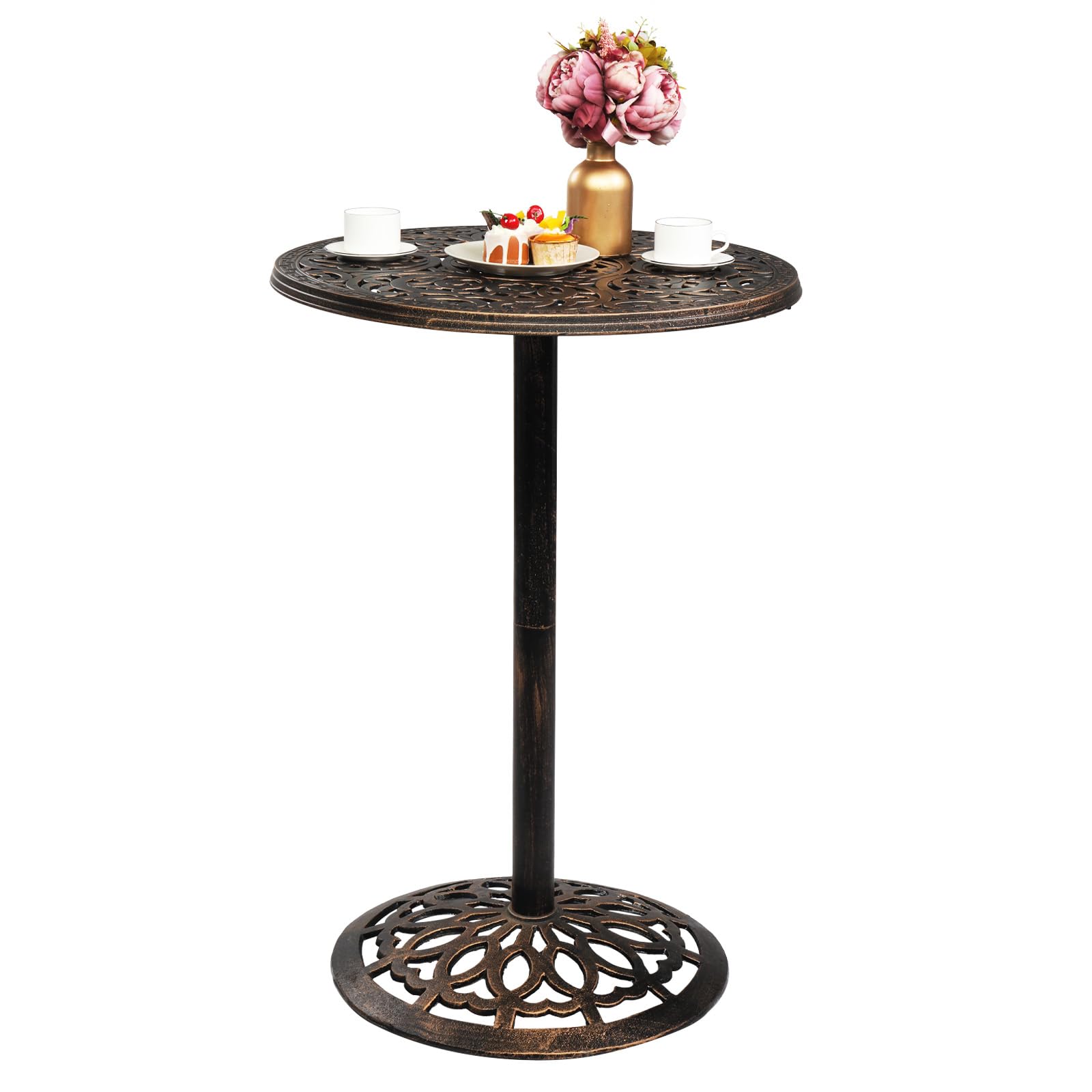 28" Round Outdoor Bar Table
