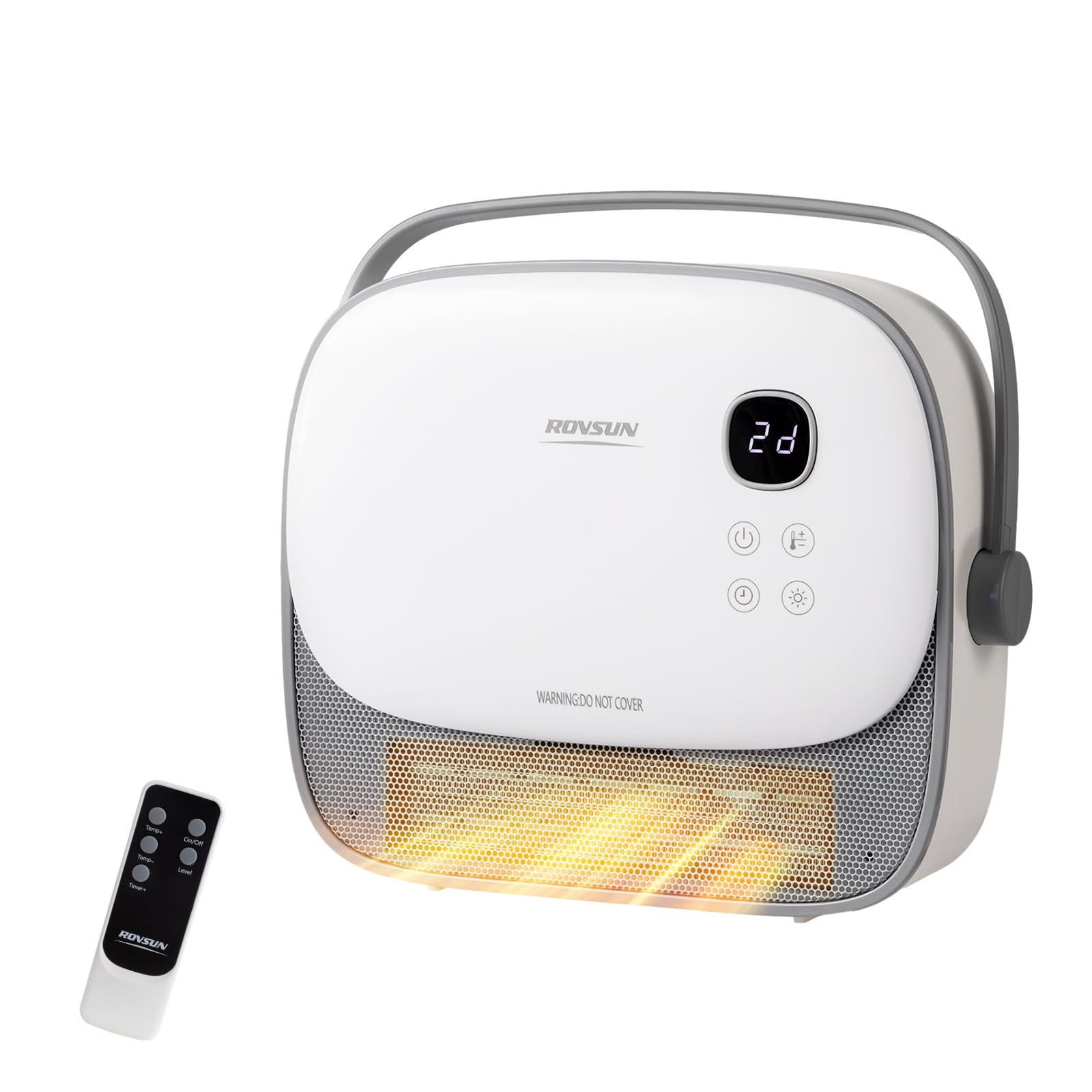 ROVSUN 1,500W 120V Wall-Mounted & Freestanding Heater with Portable Handle