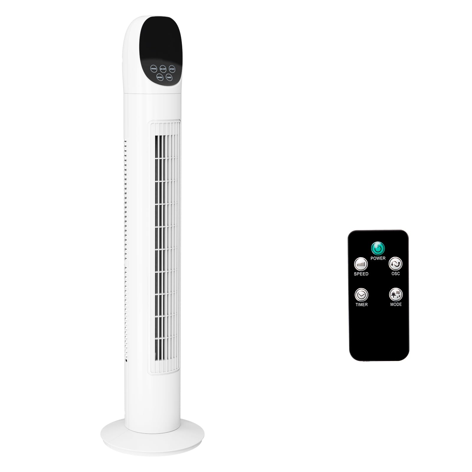 ROVSUN 34" 50W 110V Tower Fan with 3 Speeds