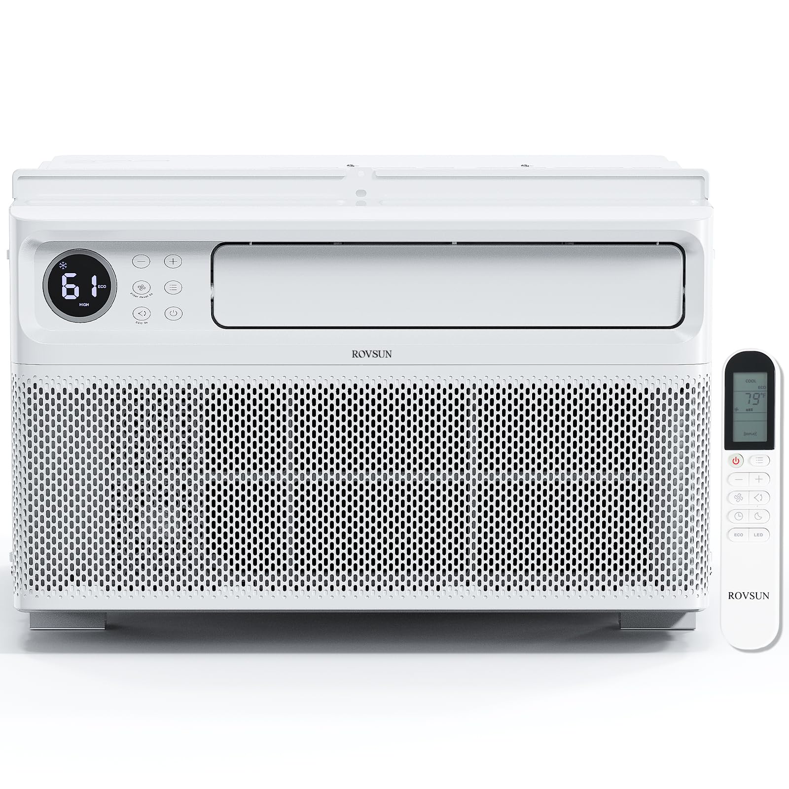 ROVSUN 8,000 BTU 115V Window Air Conditioner with Inverter & Wifi/APP & Install Kit - 1