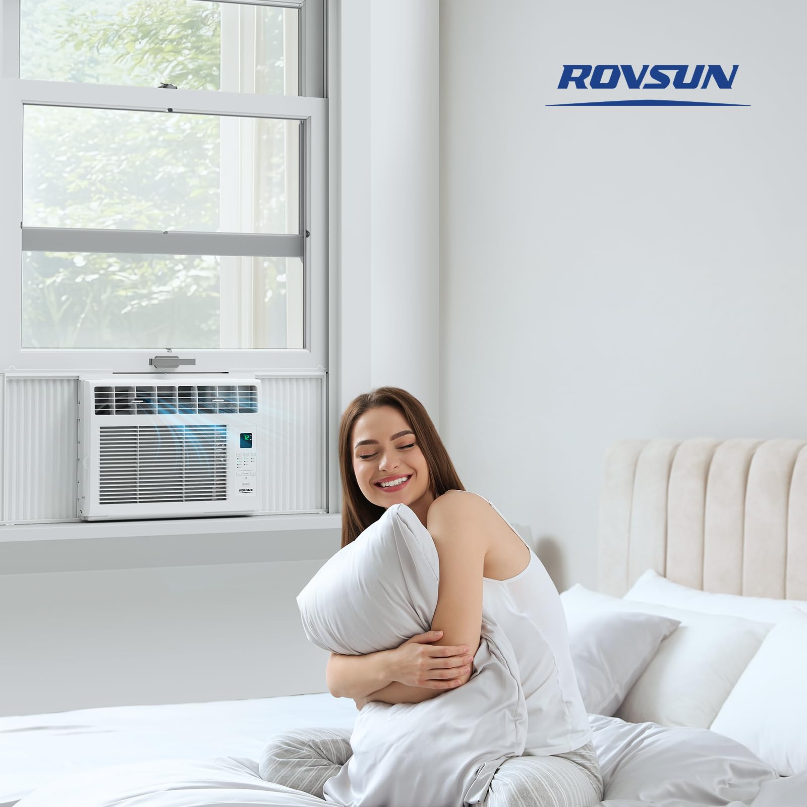 ROVSUN 5000 BTU 115V Window Air Conditioner with Remote & Timer