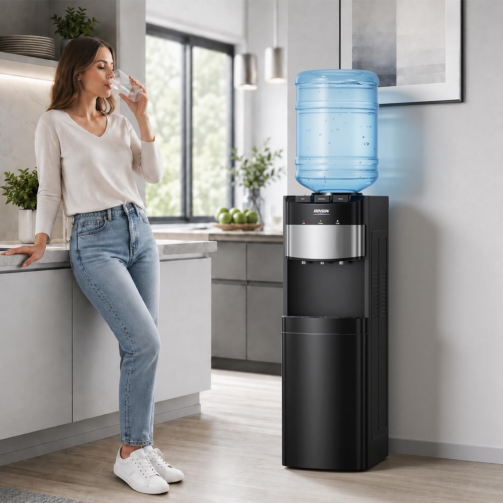 ROVSUN Top Loading Water Cooler Dispenser