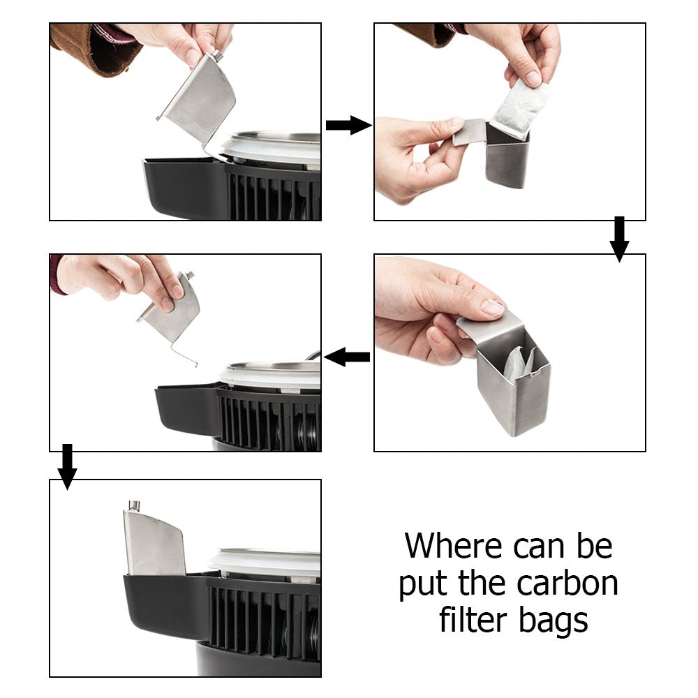 ROVSUN 1.1 Gal 750W 110V Water Distiller Countertop Gold