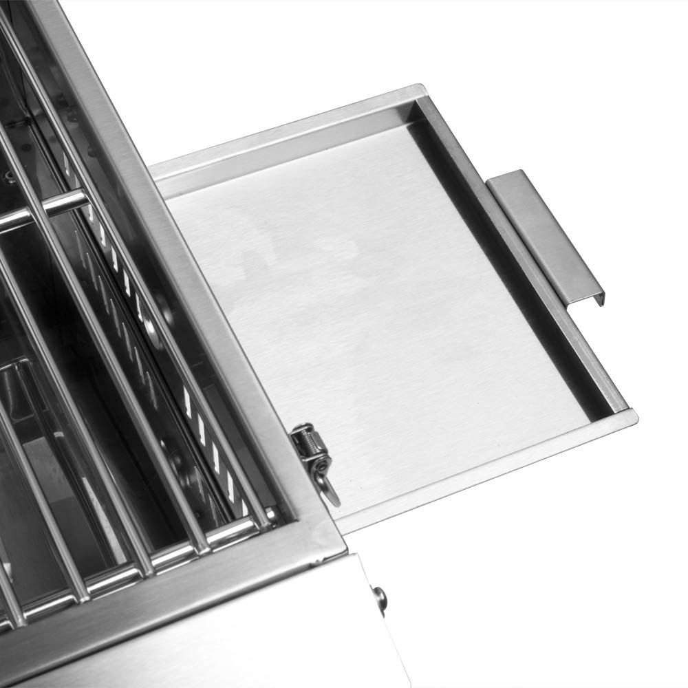 ROVSUN 2-Burner 20,000 BTU Portable Propane Grill Tabletop