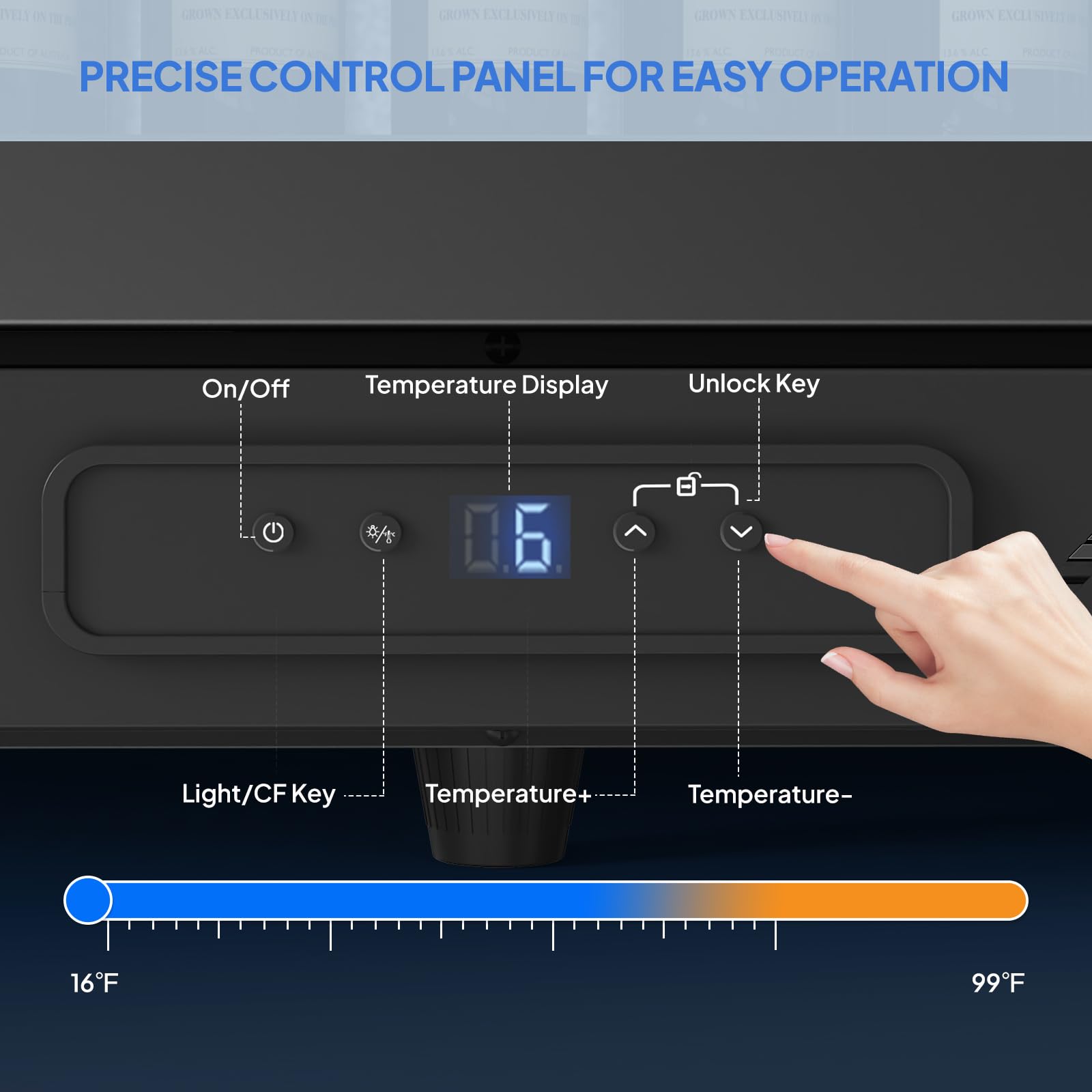 ROVSUN 53.1" 11.4 Cu.Ft. 160W 110V Back Bar Cooler with 3 Doors