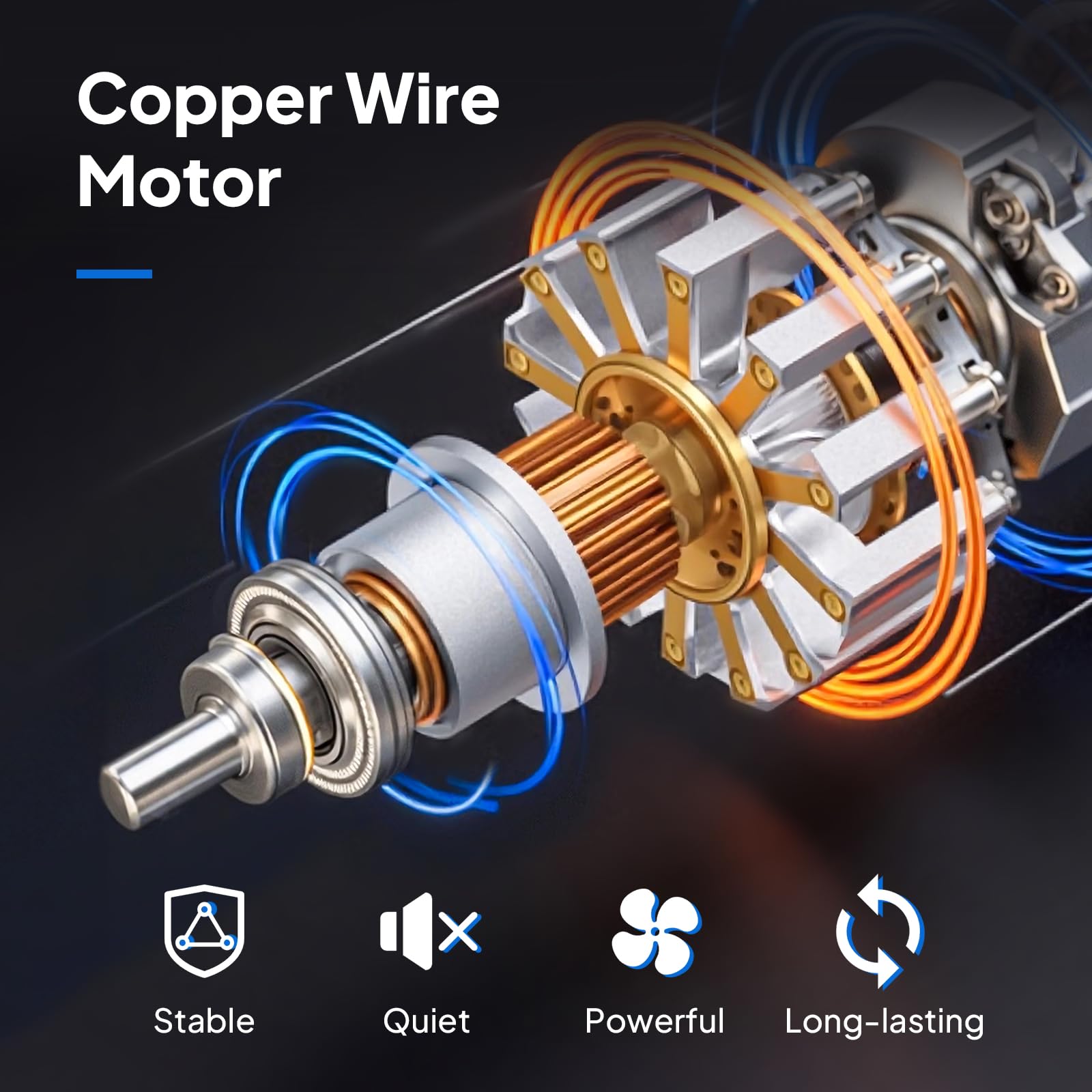 ROVSUN 24" 130W 110V Yellow Drum Fan