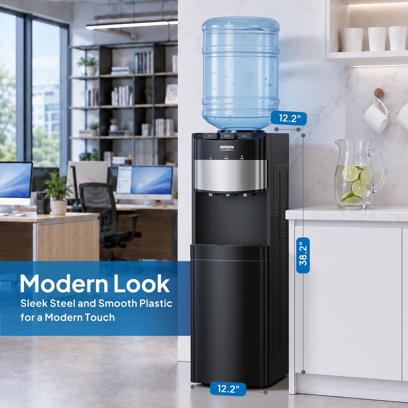 ROVSUN Top Loading Water Cooler Dispenser