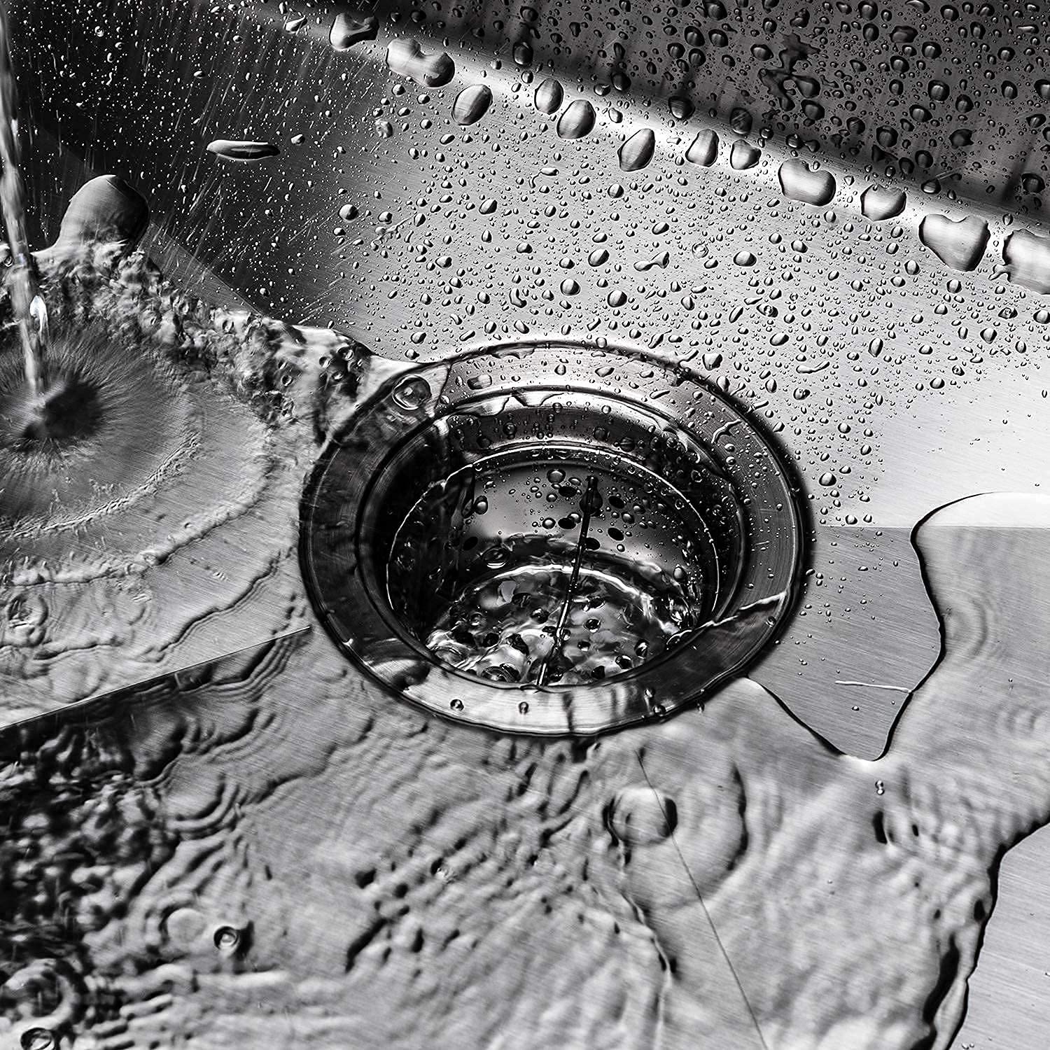 ROVSUN 30" x 22" Drop-in 304 Stainless Steel Sink Kitchen with Protector