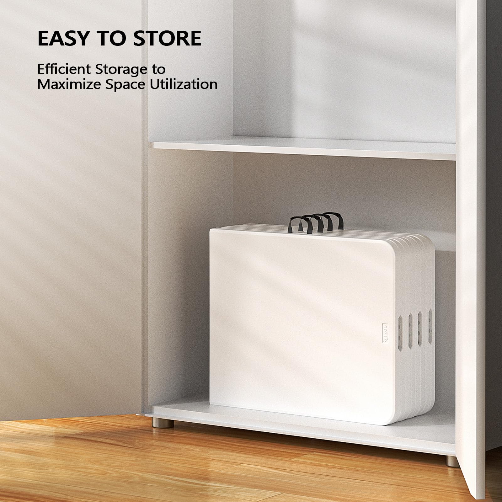 6 FT Folding Portable Plastic Long Table with Carrying Handle