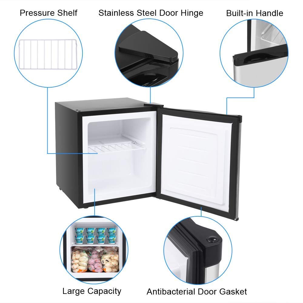 ROVSUN BD-40 1.1 Cu Ft Upright Freezer with Single Door