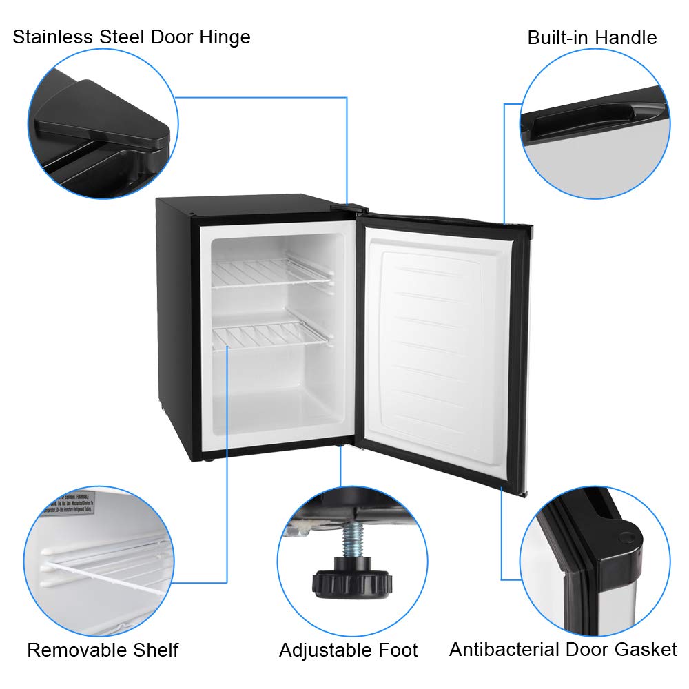 ROVSUN BD-60 2.1 Cu Ft Upright Freezer with Single Door