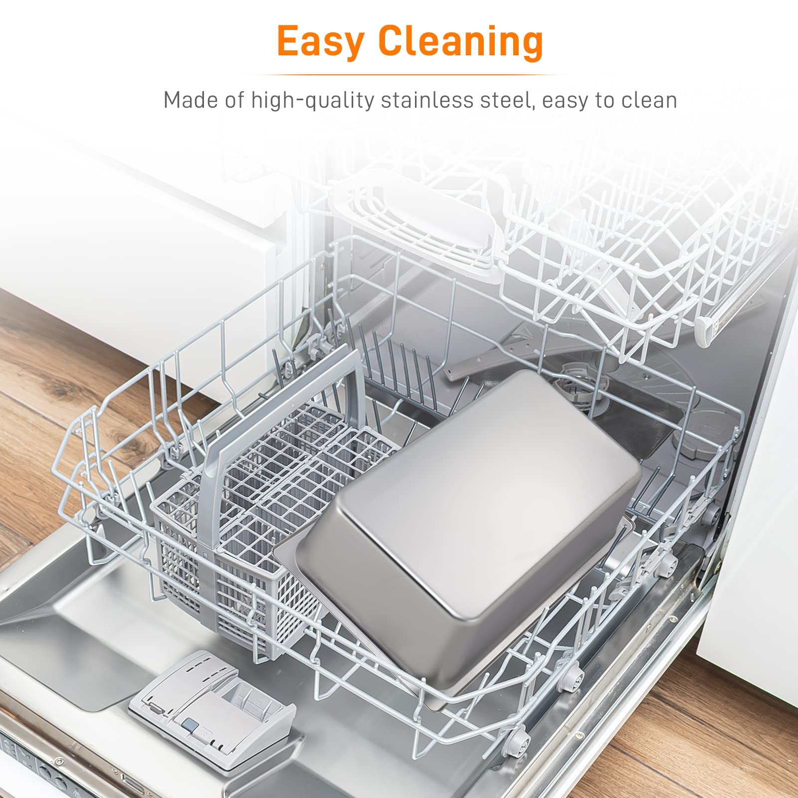 ROVSUN 21 QT 600W 110V Full Pan Electric Steam Table Food Warmer Countertop