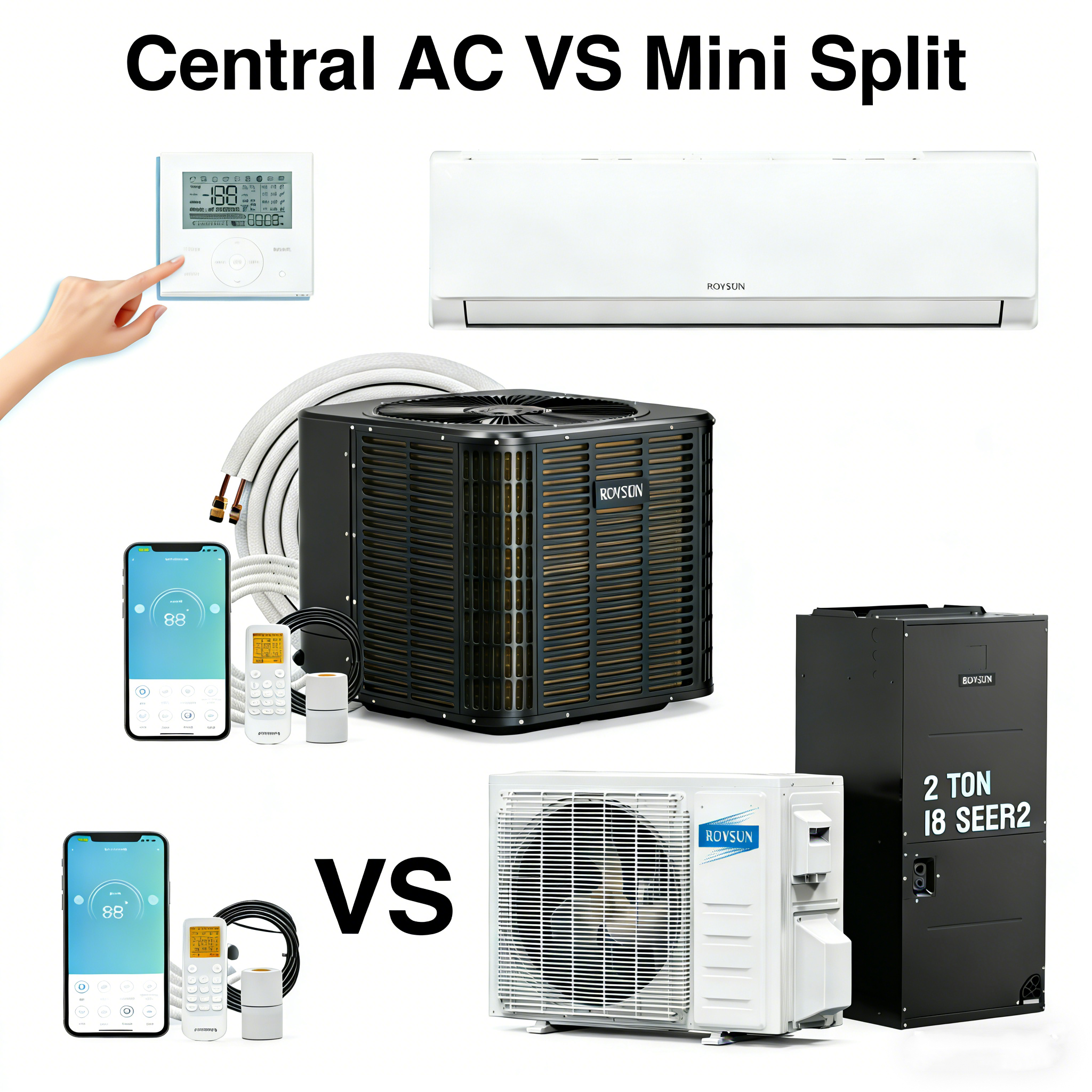 Central Air Conditioner vs Mini Split Heat Pump: Making the Right Choice for Your Home