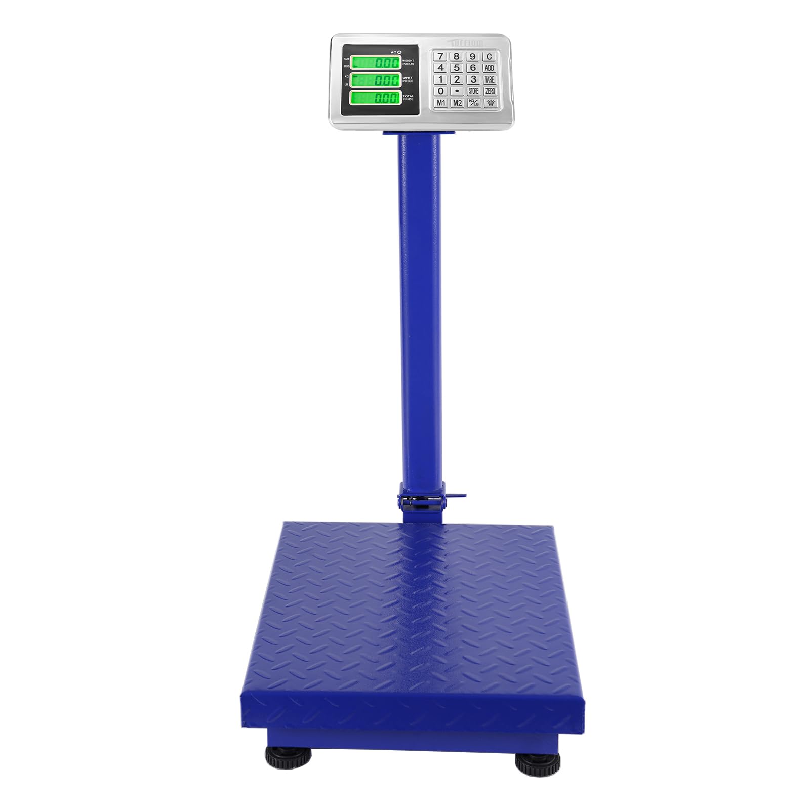 661 LBS Weight Electronic Platform Scale for Retail Super Market Grocery Stores Blue
