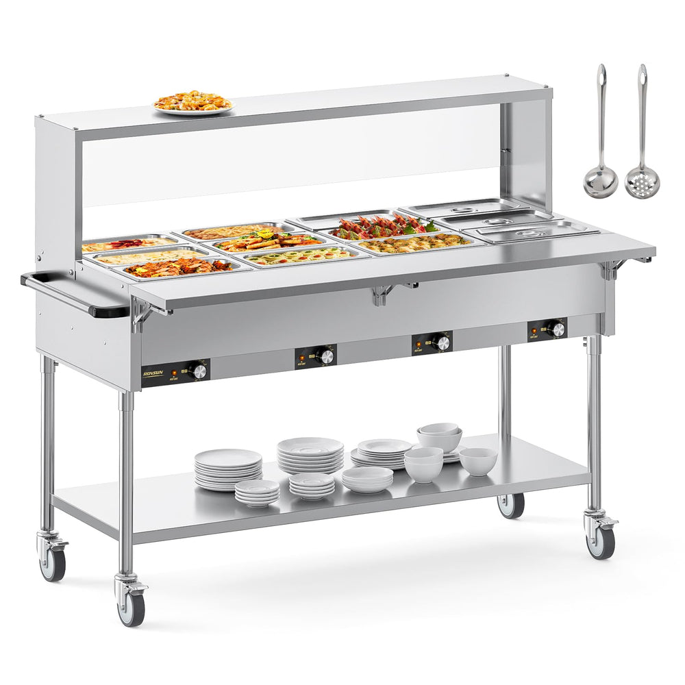 Commercial Steam Tables: Electric Steam Table for Sale - ROVSUN