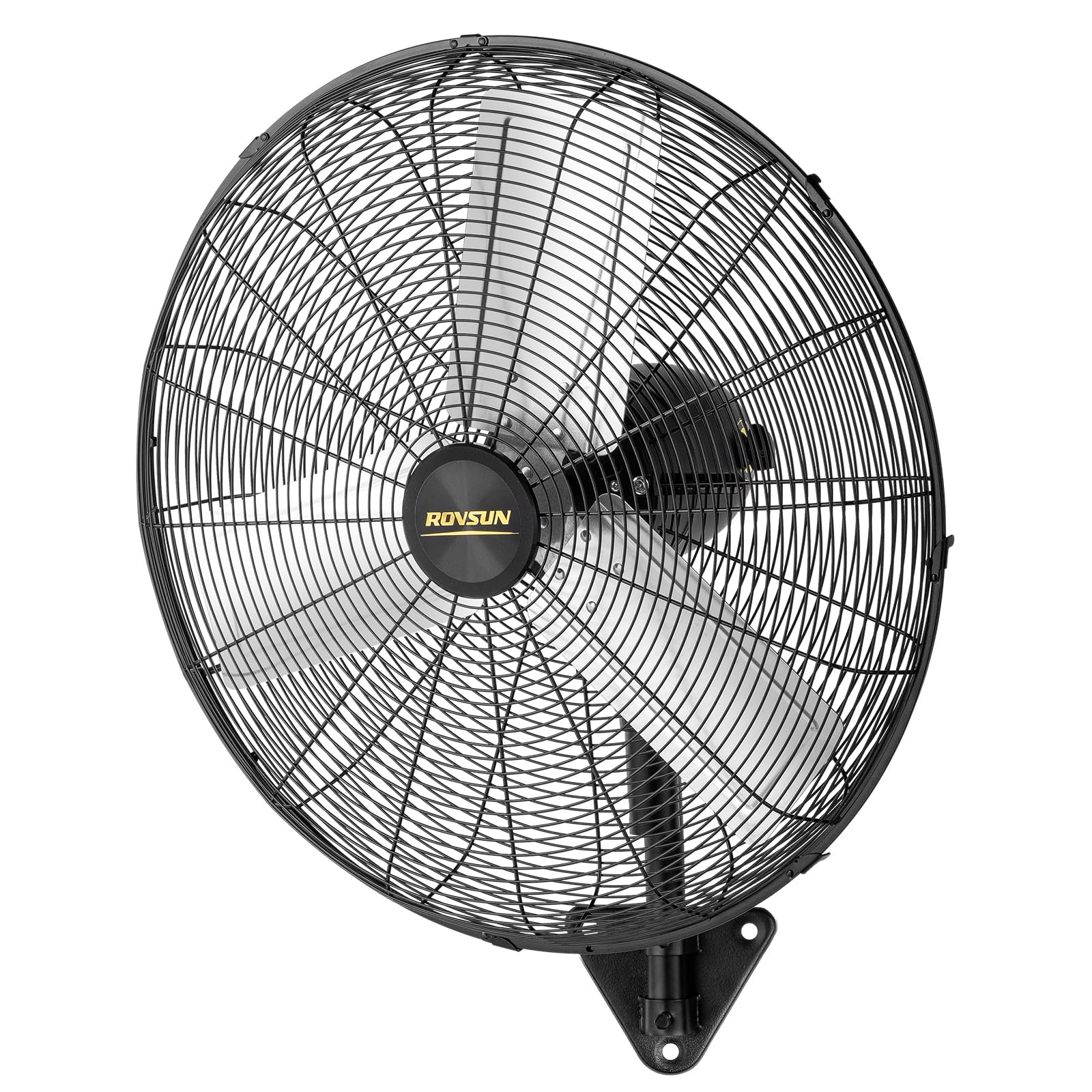 ROVSUN 30" 220W 110V Industrial Wall Mounted Fan for Garage, Gym
