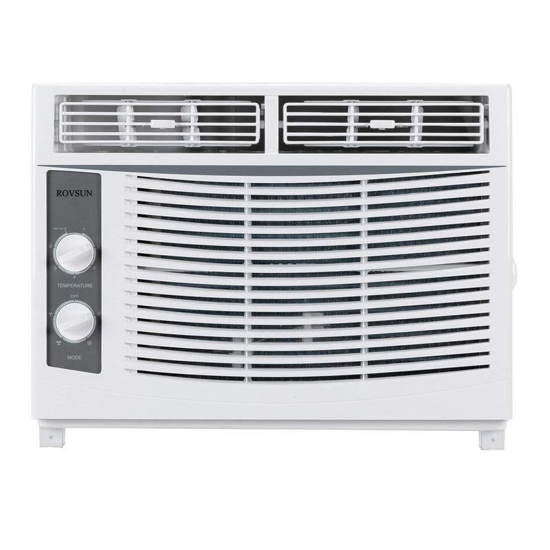 ROVSUN 5000 BTU 115V Window Air Conditioner with Mechanical Controls & Install Kit