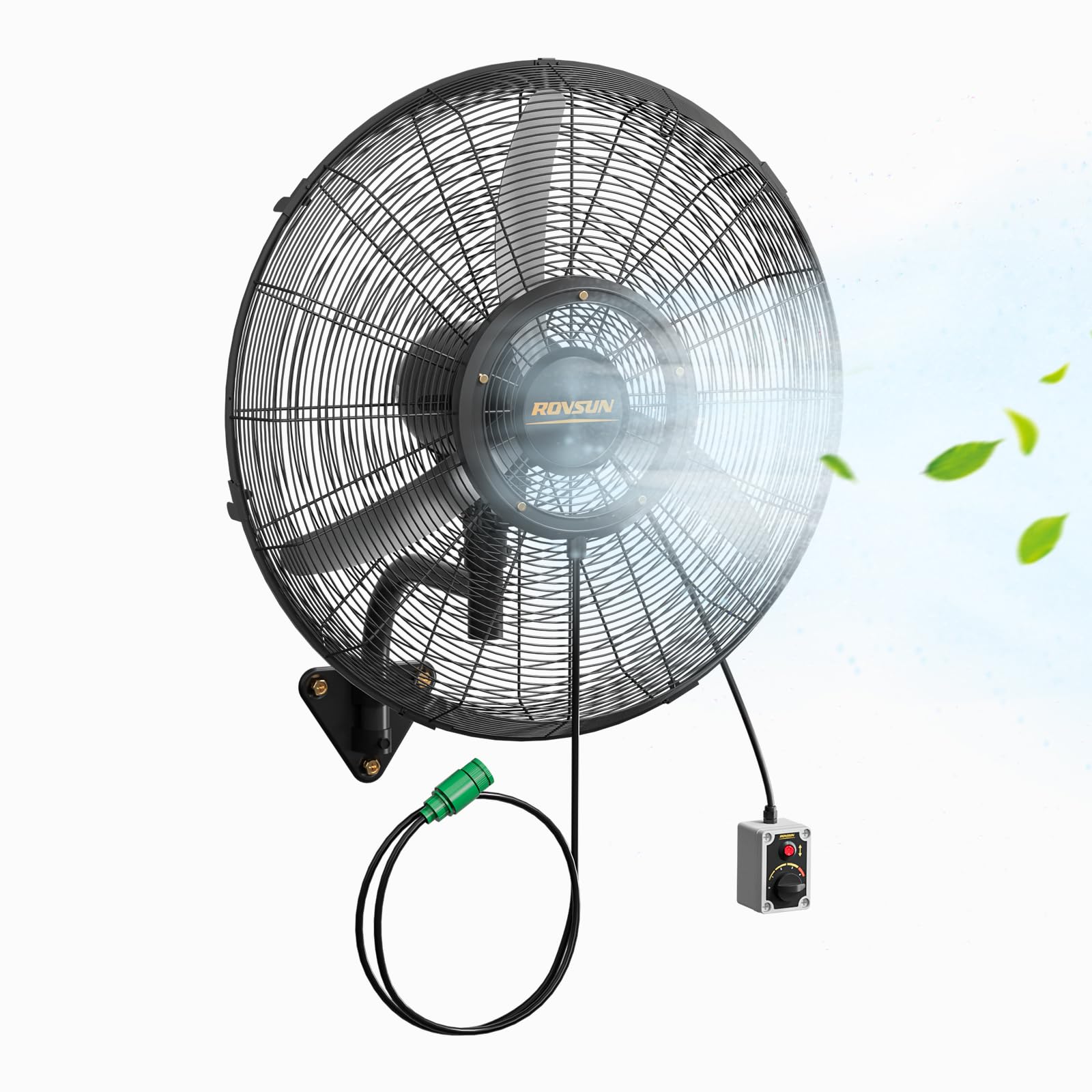 ROVSUN 30" 130W 110V Wall Mount Misting Fan