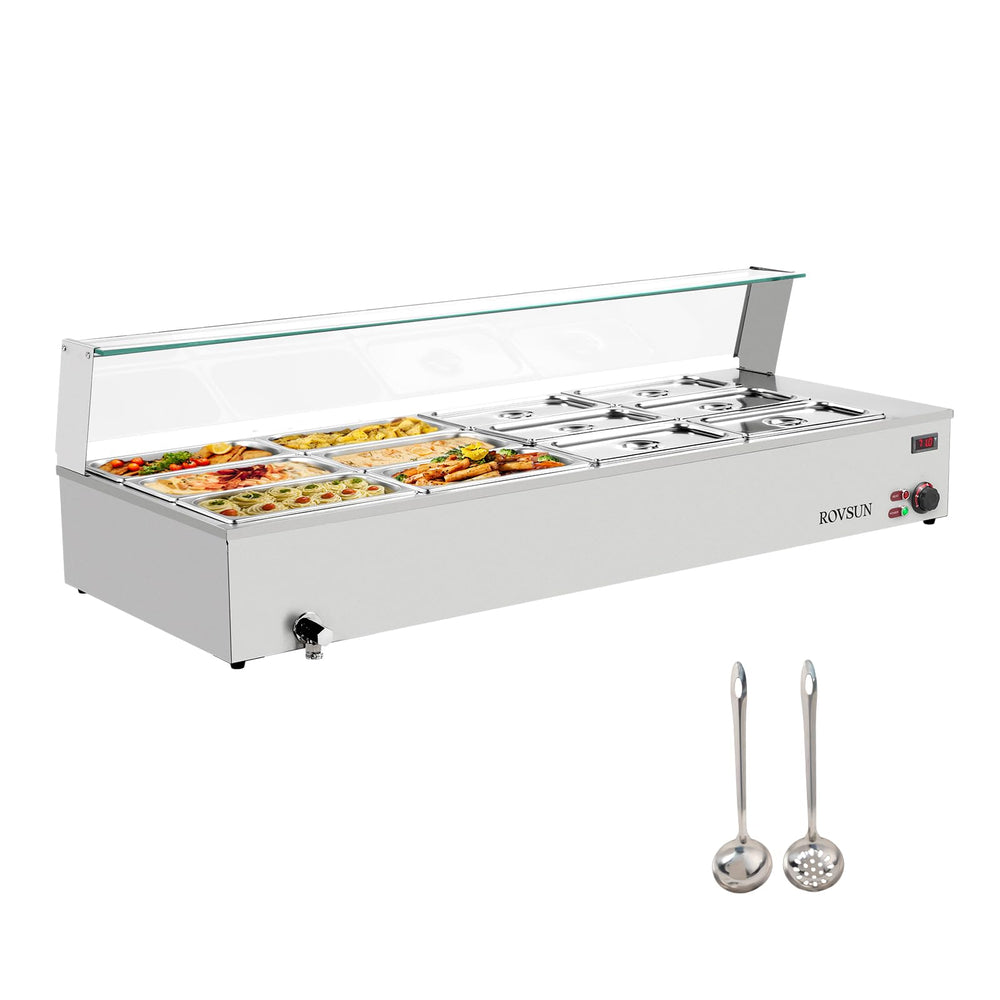 Commercial Steam Tables: Electric Steam Table for Sale - ROVSUN