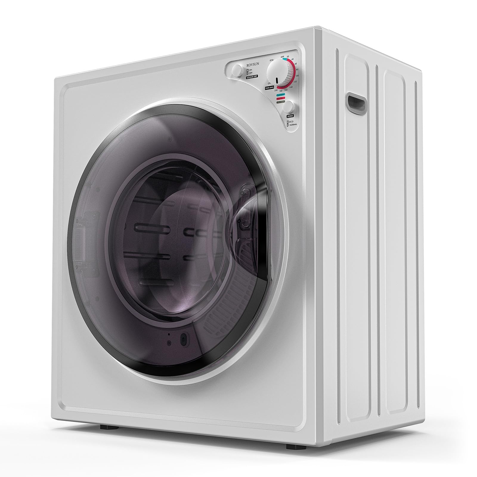 ROVSUN 2.6 Cu.Ft. 1,400W 110V Tumble Clothes Dryer with Classic Knob Control
