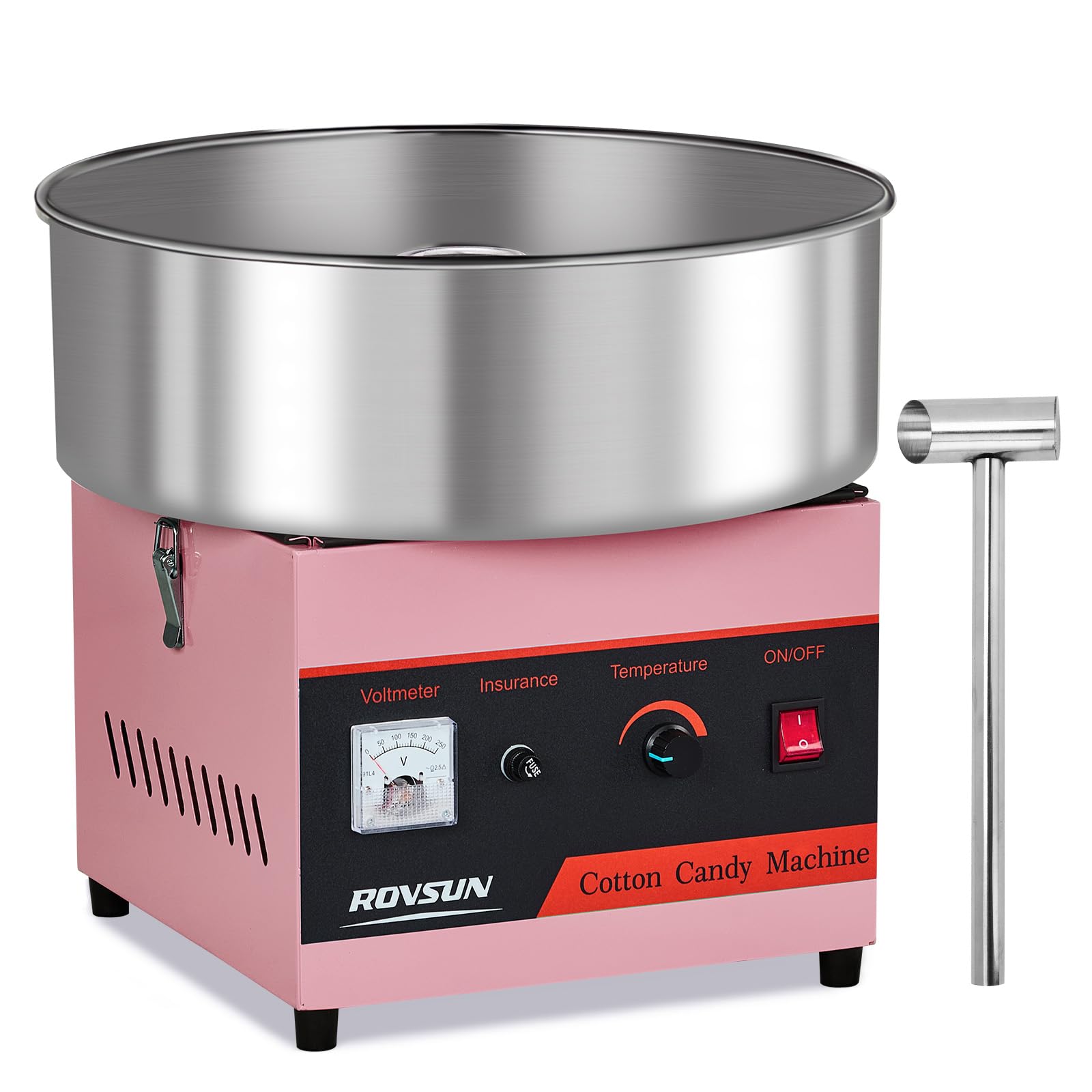 ROVSUN 15" Cotton Candy Machine Pink