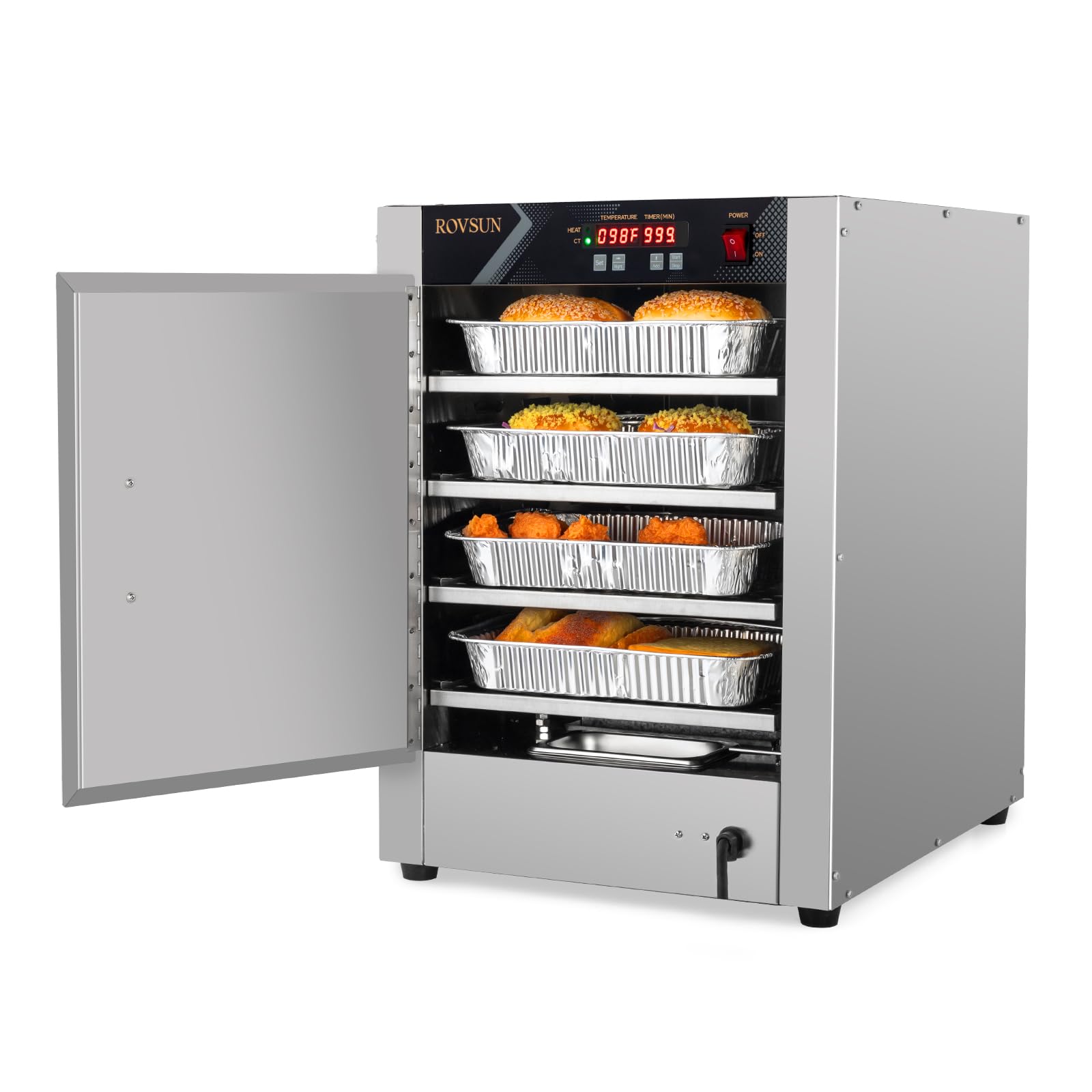 Food Hot System Warming Holding Cabinets | Hot Food Holding Cabinet - ROVSUN