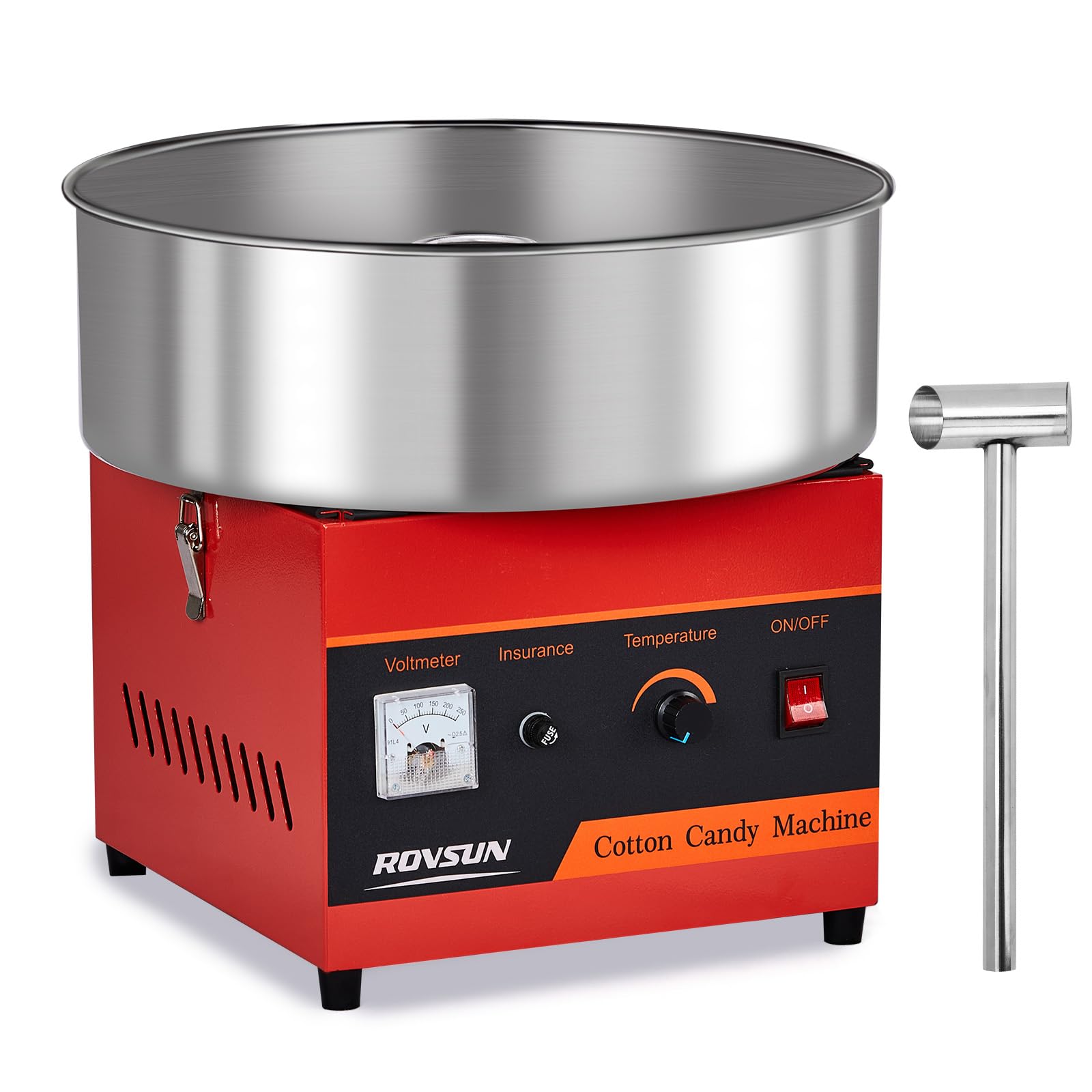 ROVSUN 15" Cotton Candy Machine Red