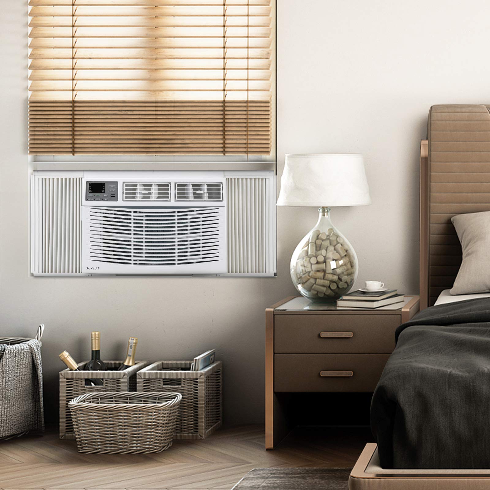 ROVSUN 8000 BTU 115V Window Air Conditioner with Install Kit-1