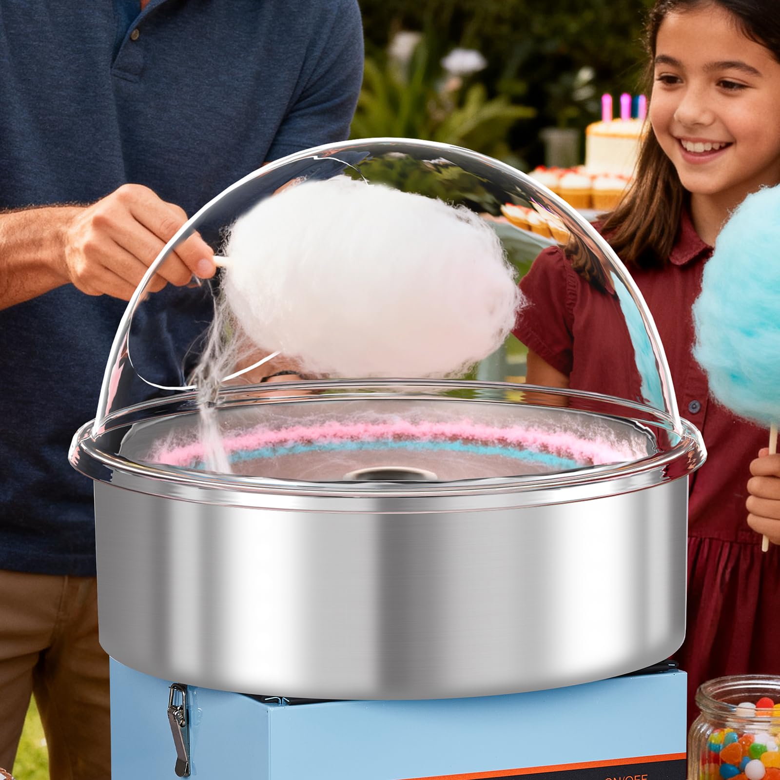 ROVSUN 15 Inch Cotton Candy Machine Cover