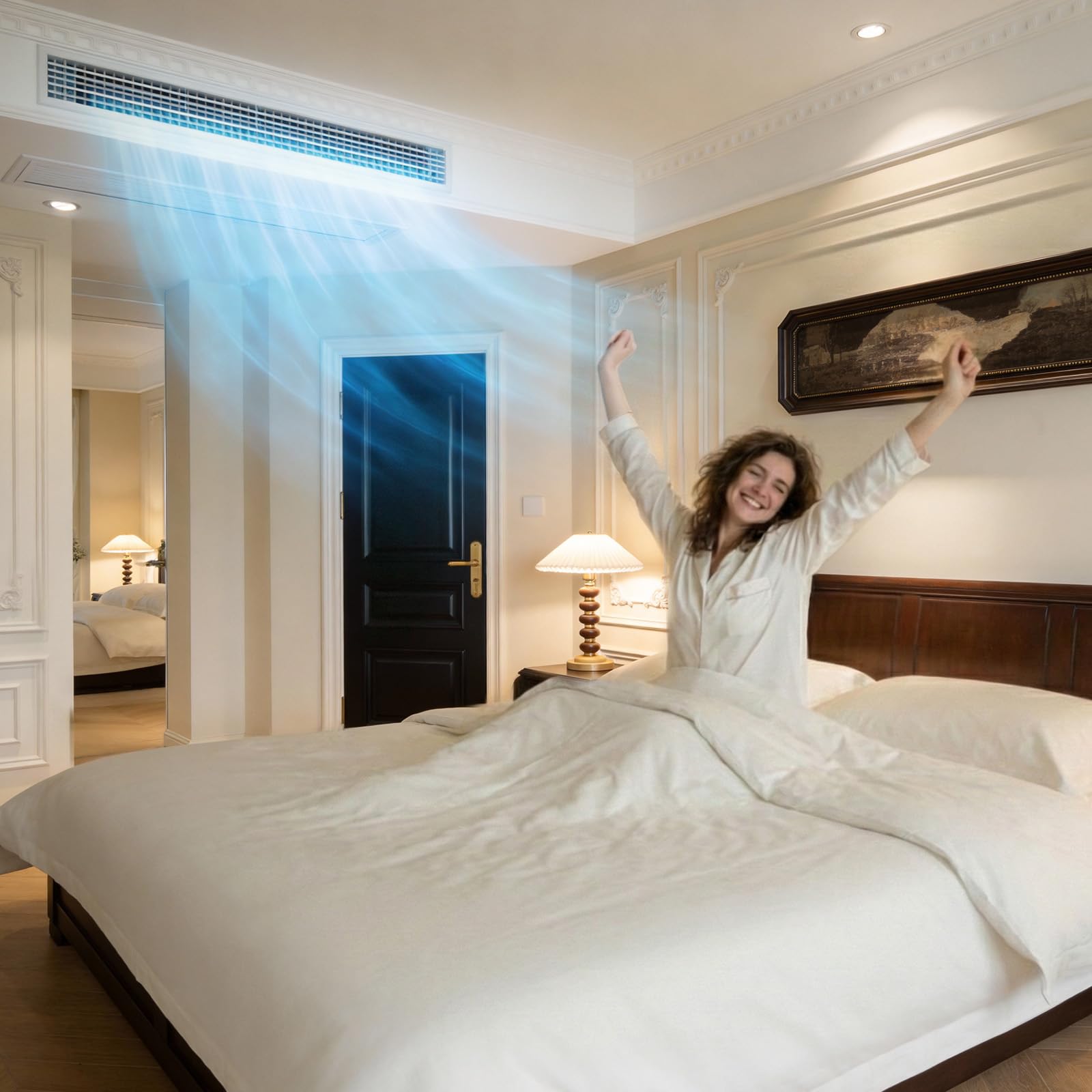 ROVSUN 34000 BTU 19 SEER2 230V Ducted Central AC with Air Handler