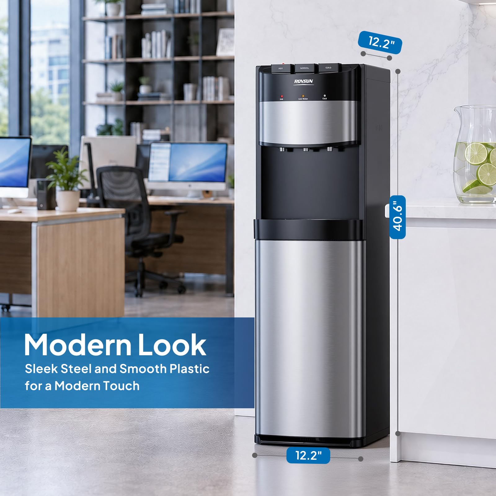 ROVSUN Bottom-Load Water Cooler Dispenser