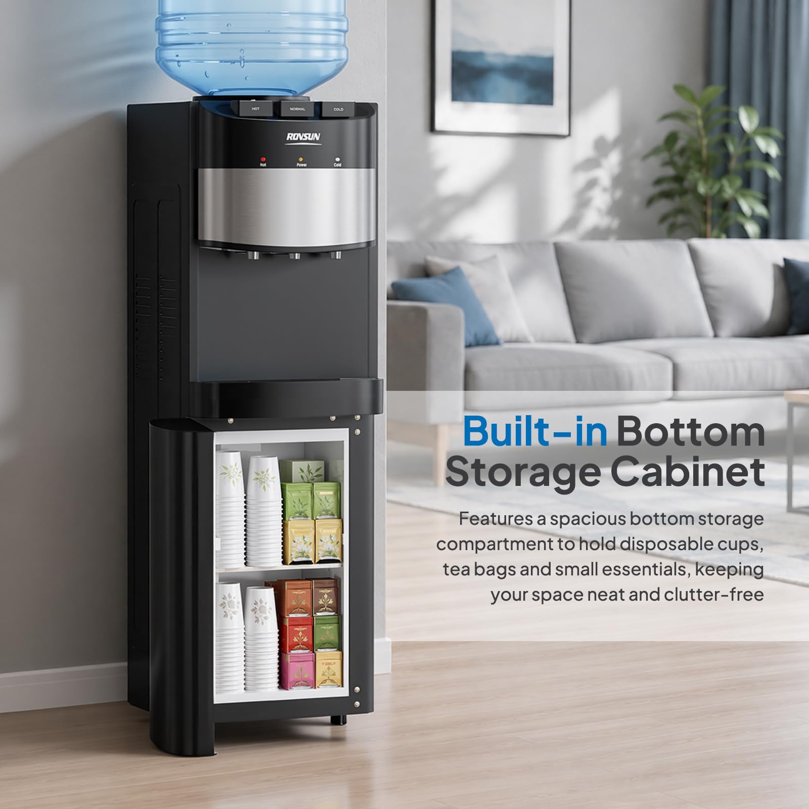 ROVSUN Top Loading Water Cooler Dispenser