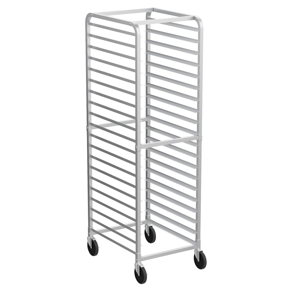 Bread Rack Washer ROVSUN 20-Tier Bakery Rack Stainless Steel 26 Inches Wide Bun Pan Shee