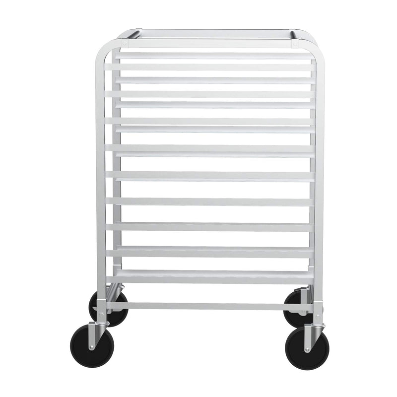 ROVSUN 10-Tier Bakery Rack Stainless Steel 26 Inches Wide Bun Pan Shee