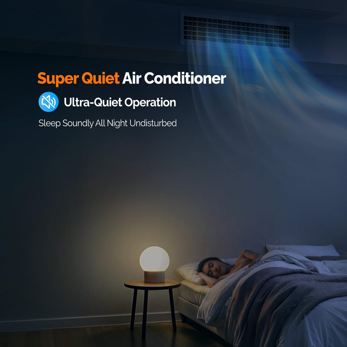 ROVSUN 54000 BTU Ducted Central Air Conditioner with Heat Pump & Inverter