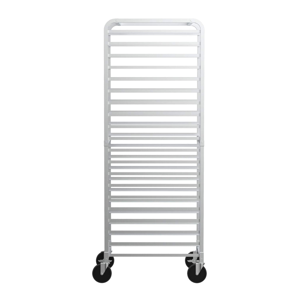 ROVSUN 20-Tier Bakery Rack Stainless Steel 26 Inches Wide Bun Pan Shee