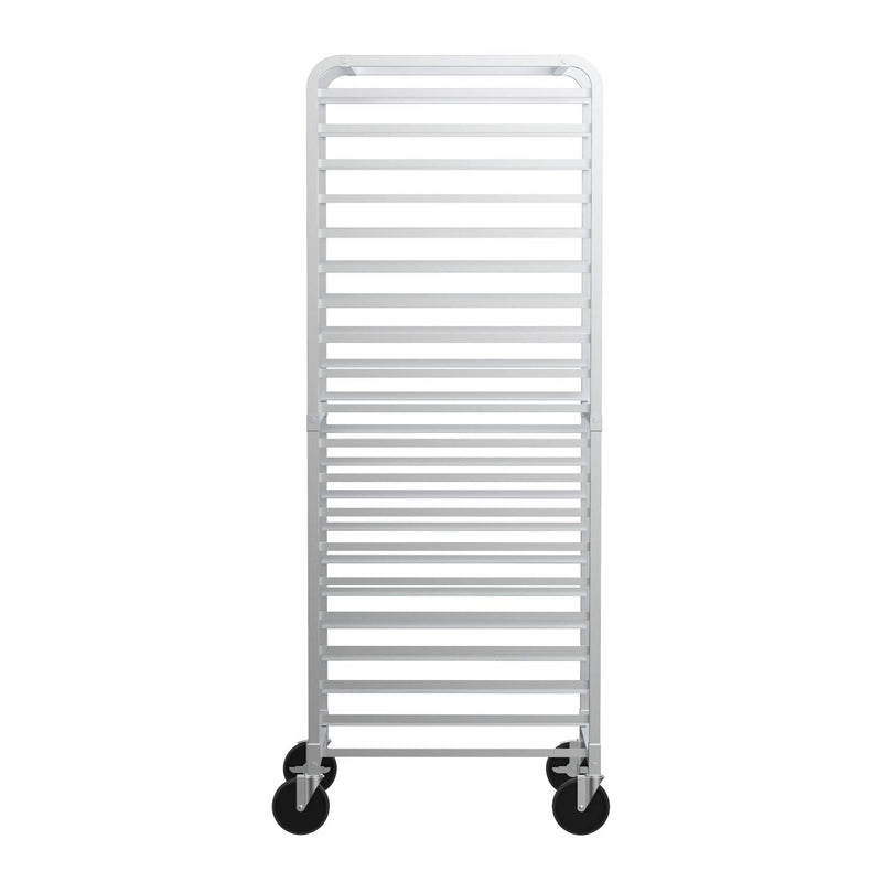 ROVSUN 20-Tier Bakery Rack Stainless Steel 26 Inches Wide Bun Pan Sheet Rack for Kitchen