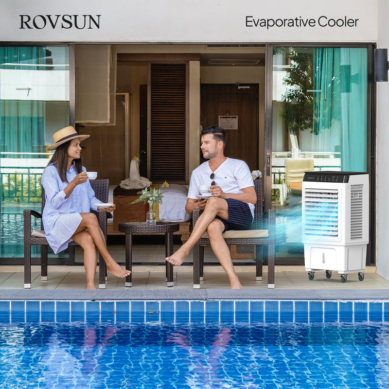 ROVSUN 7.9Gal/30L Portable Evaporative Air Cooler with Remote Control