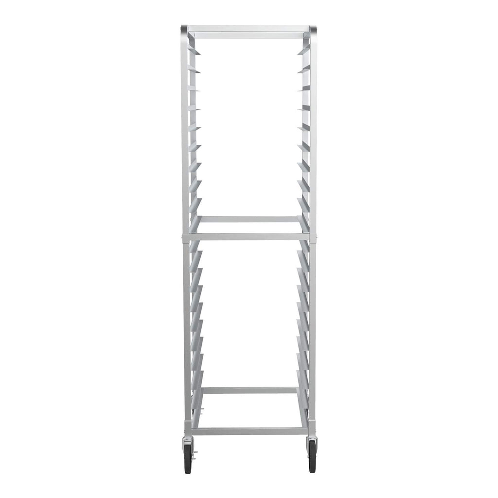 Bread Rack Ss ROVSUN 20-Tier Bakery Rack Stainless Steel 26 Inches Wide Bun Pan Shee