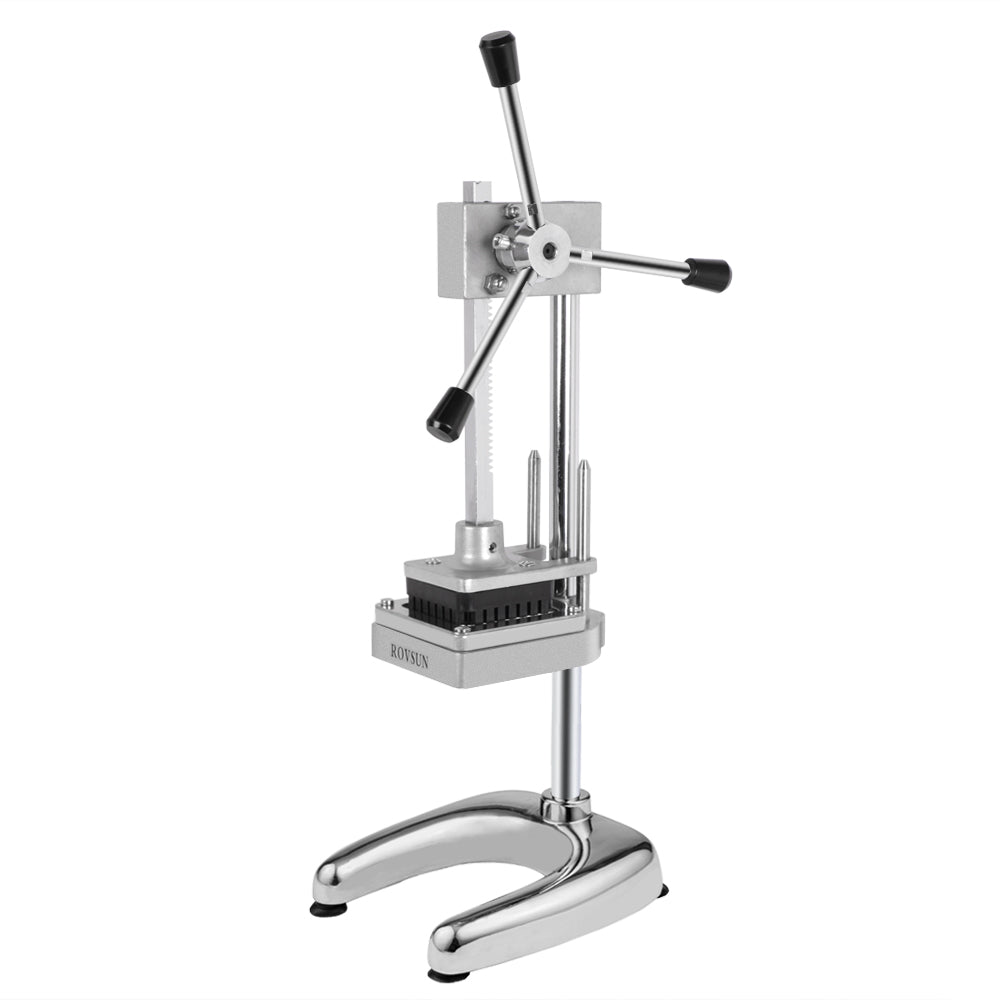 ROVSUN Commercial French Fry Cutter with 3 Sizes Blades
